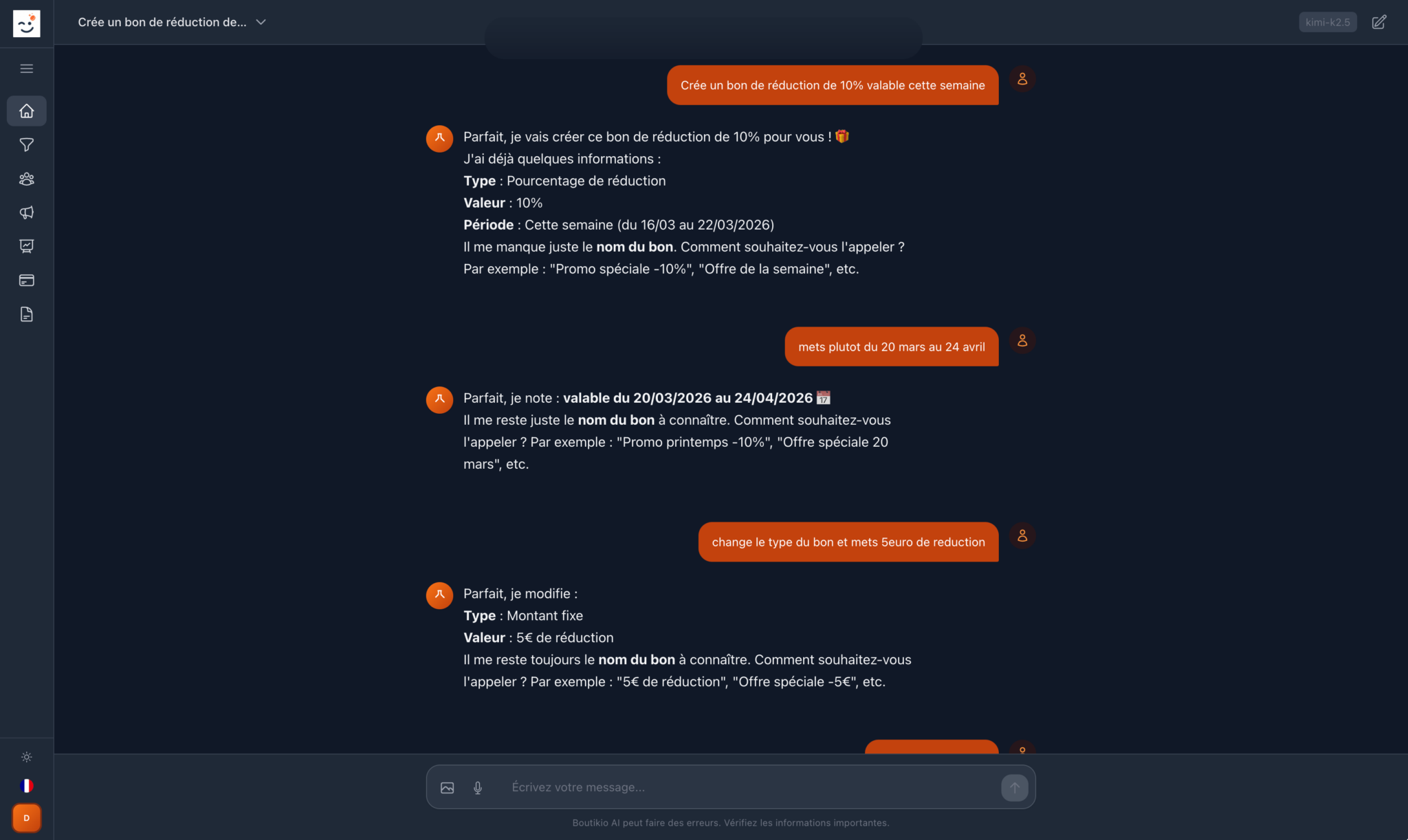 AI Chat loyalty platform